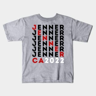 Jenner for Governor 2022 Kids T-Shirt